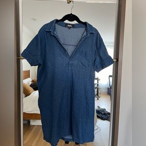 Lulus denim dress with pockets